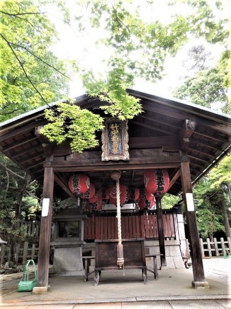 竹中稲荷社　拝殿