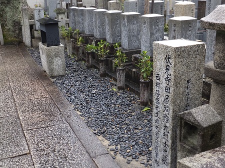 薩摩藩九烈士のお墓