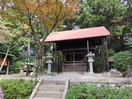 北小栗栖天満宮本殿
