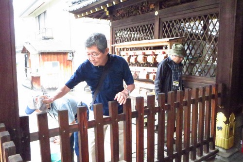 瀧尾神社美化　活動風景