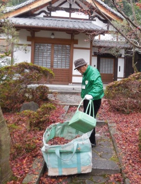 採っても採っても、散り紅葉！