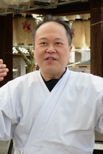 下御霊神社　出雲路敬栄（よしひで）禰宜様