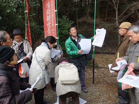 観音堂(大講堂)酒井南部部長