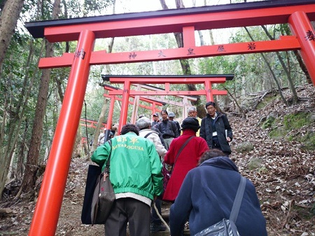 陰岩～陽岩参道