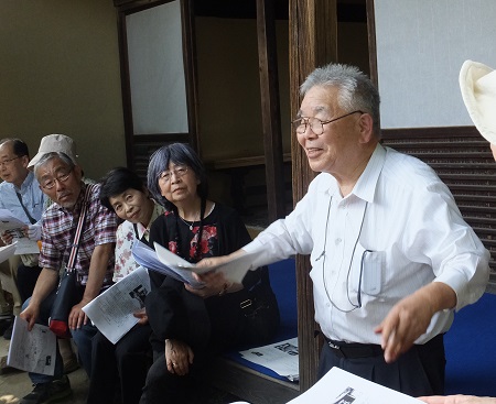 梅辻家当主 梅辻 諄氏に解説して頂きました
