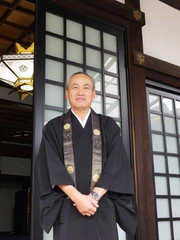 宝樹寺の尾川宣之住職