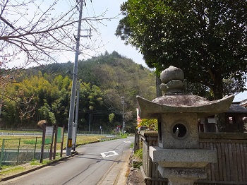 新庄城の城山