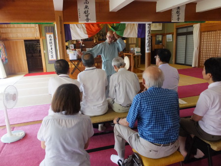 藤井住職より法話を頂きました