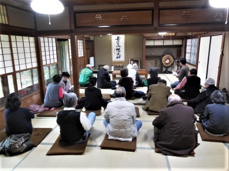 松居宮司さまのご講話風景