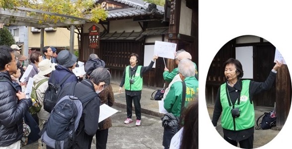 宝塔寺にて（神山会員）