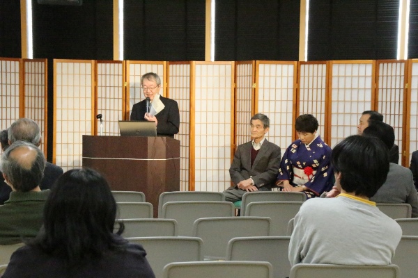 16.3.20元上京区長豊田会員　司会風景