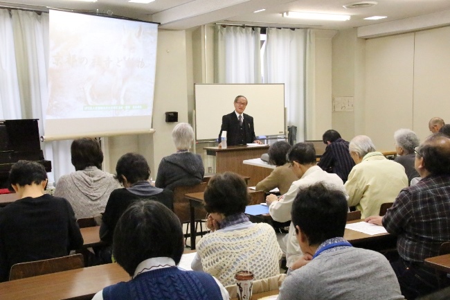 16.4.21京都高齢者大学第１回講座部分会場風景