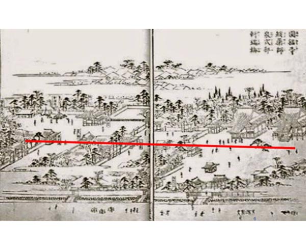 誠心院・円福寺(日文研・都名所図会より)
