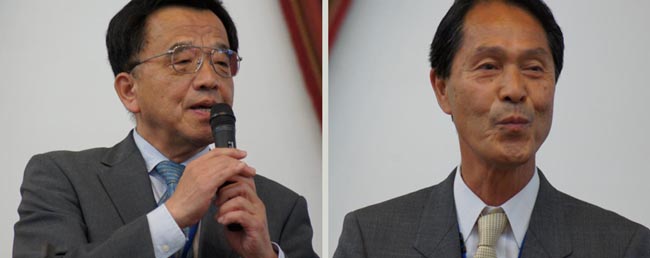 中島孝和新理事と須田清司新理事